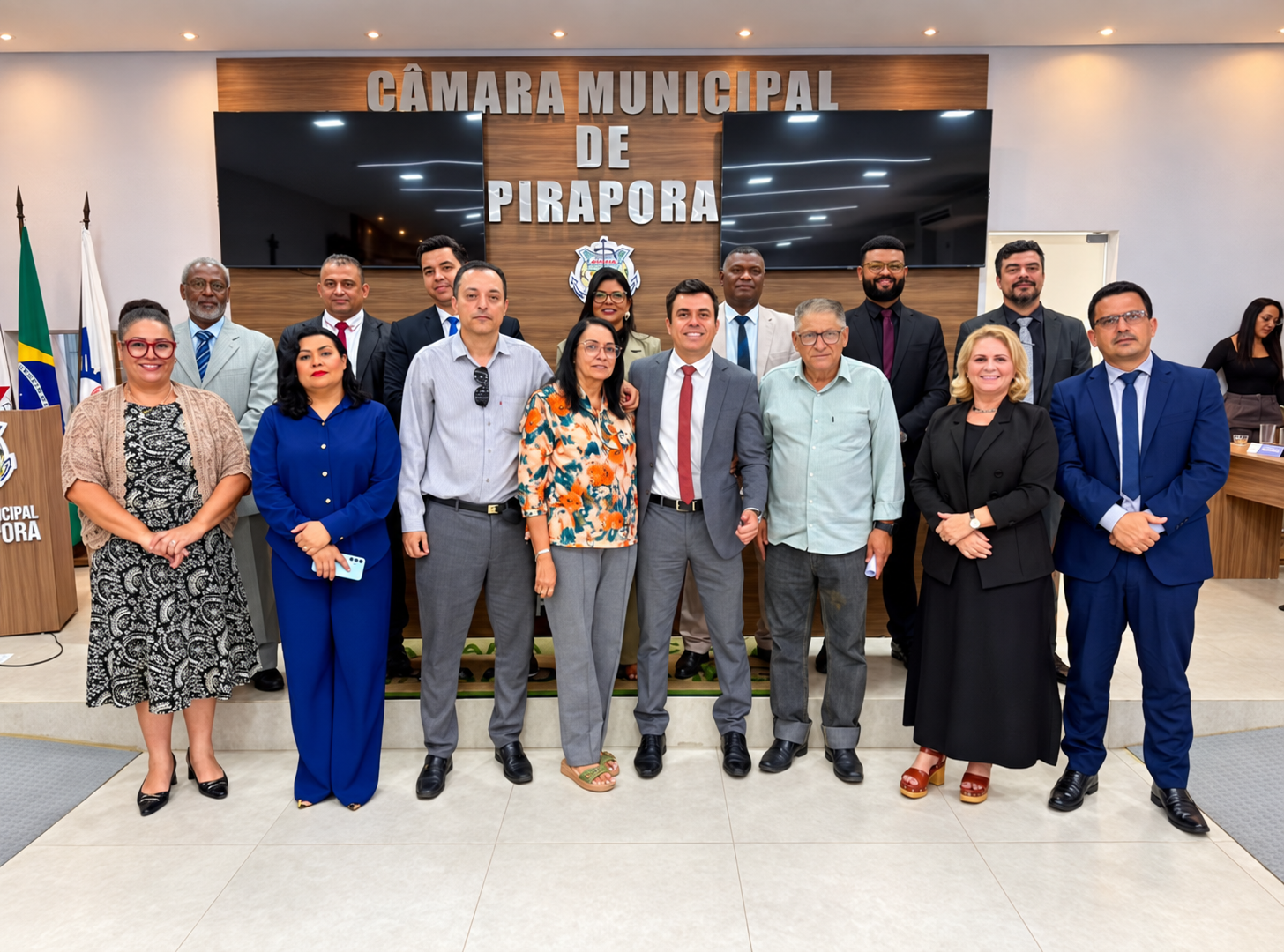 Registro institucional na Câmara Municipal de Pirapora