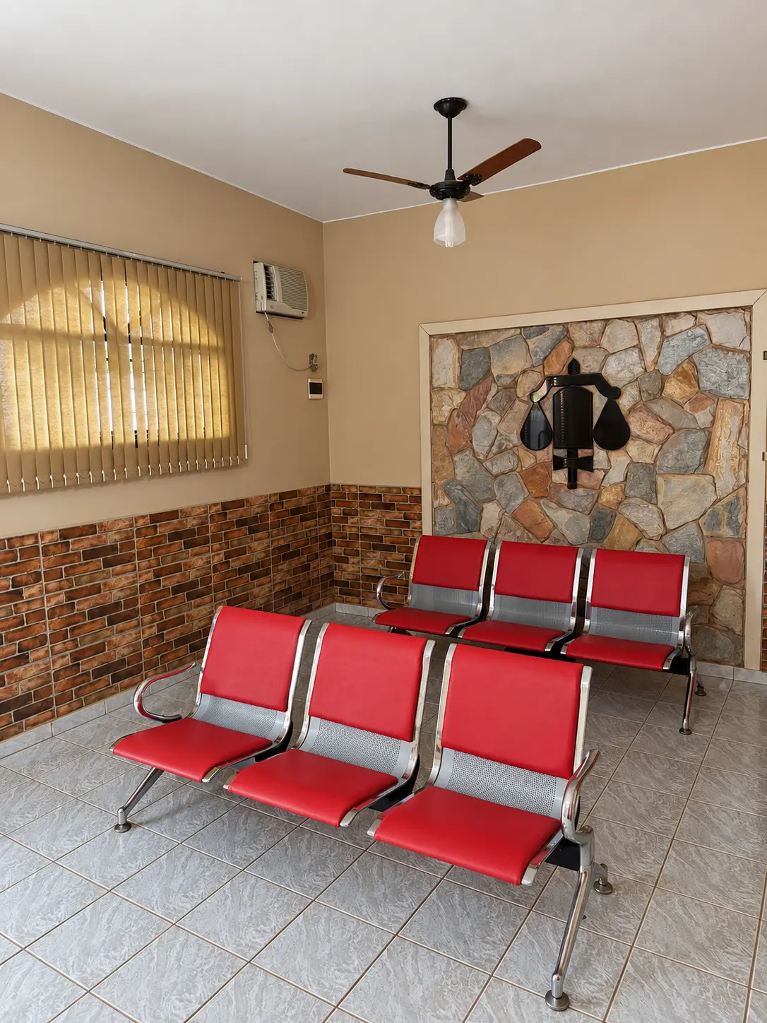 Recepção da matriz Dr. Charles David Advocacia em Pirapora